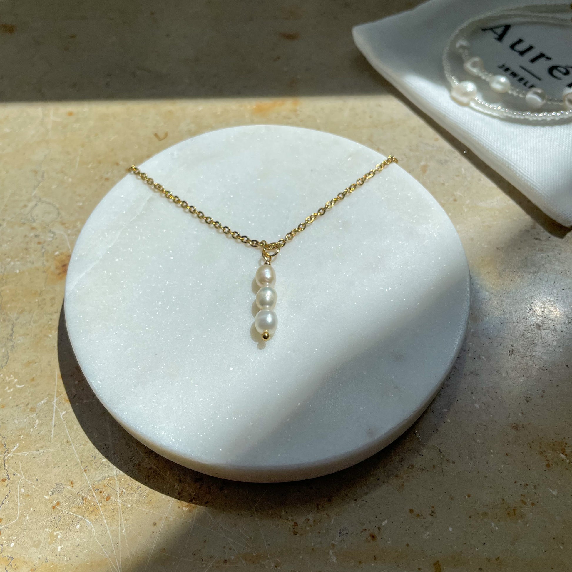Kette mit Aurélie – Jewelry Perlenanhänger
